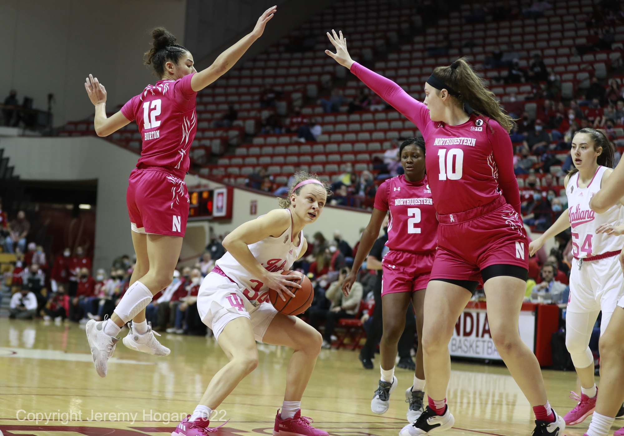 Gallery: Indiana University Women’s Basketball Beats Northwestern 69-58 ...