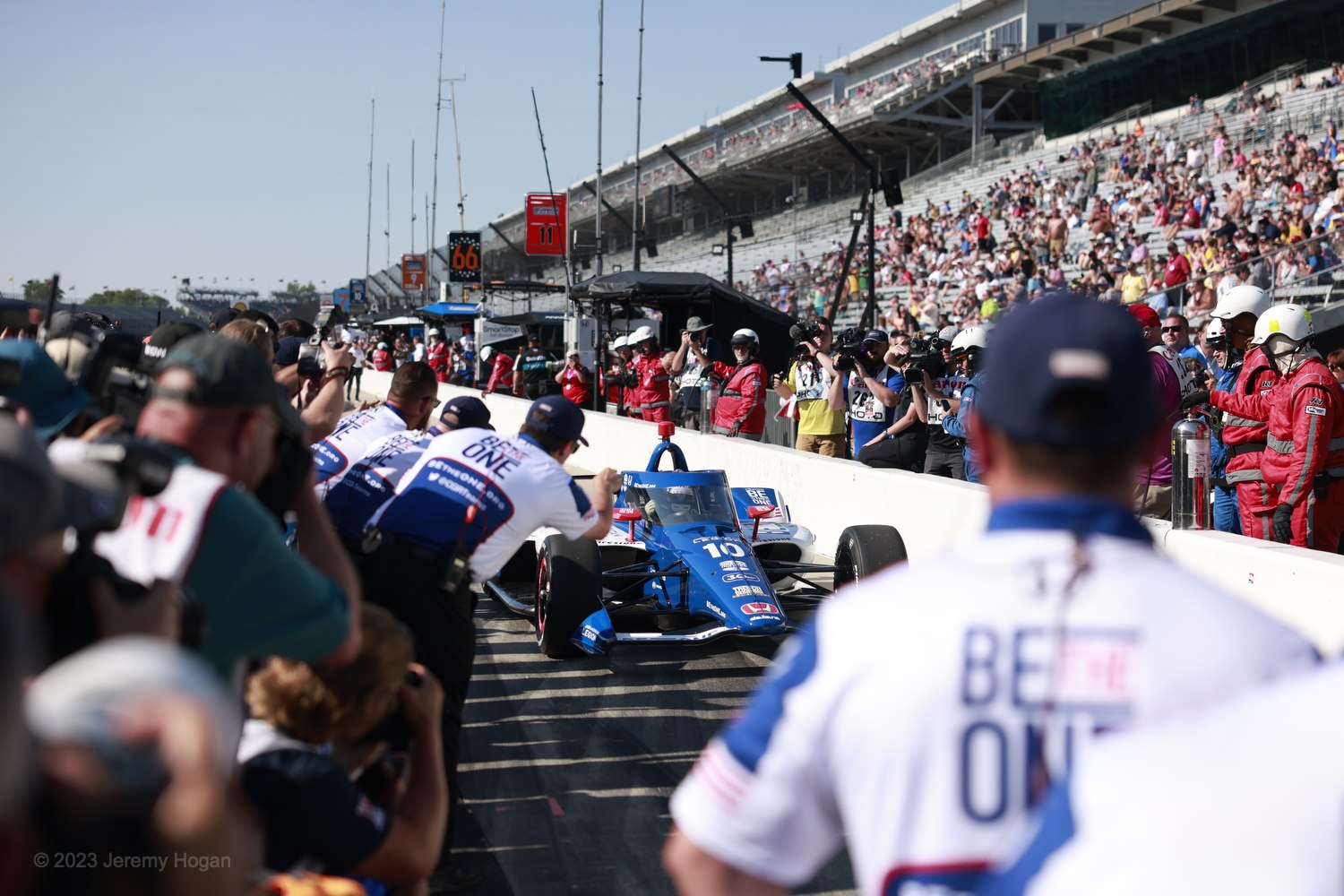 In pictures – Ganassi’s Alex Palou takes the pole for the 2023 Indy 500