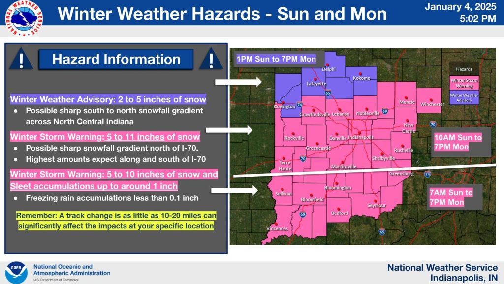 Significant Winter Storm to Impact Bloomington, Indiana, and