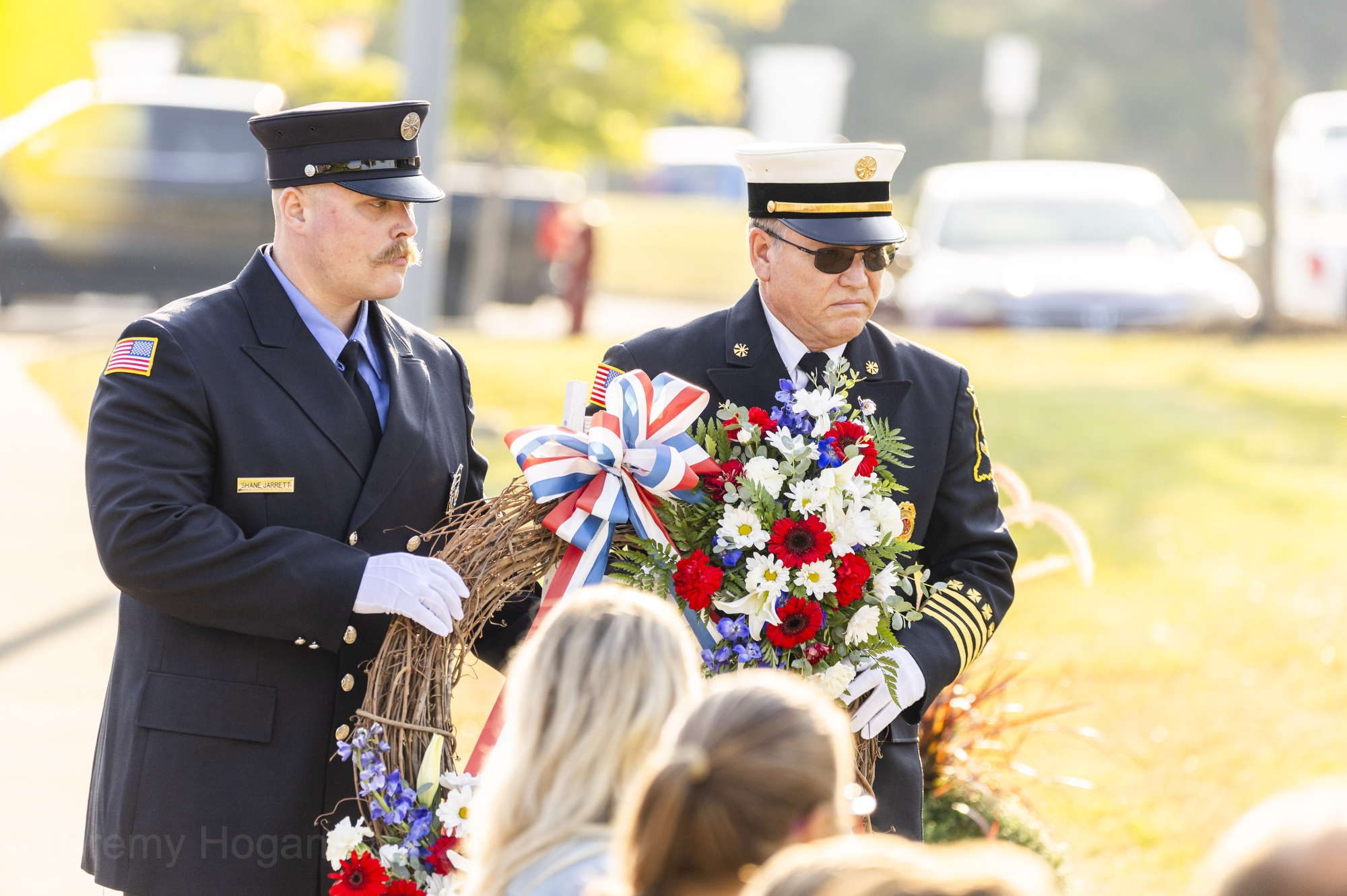 Bloomington firefighters mark 24th anniversary of 9/11 at Ivy Tech